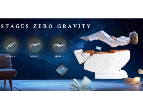 Well More Imperial 5D Massage Chair – Full Body Zero-Gravity SL-Track Massage, AI Body Scan, Heat Therapy,Tissue Kneading, Foot & Calf Massage, Bluetooth Speakers, Home Relaxation with 3 Year Warranty