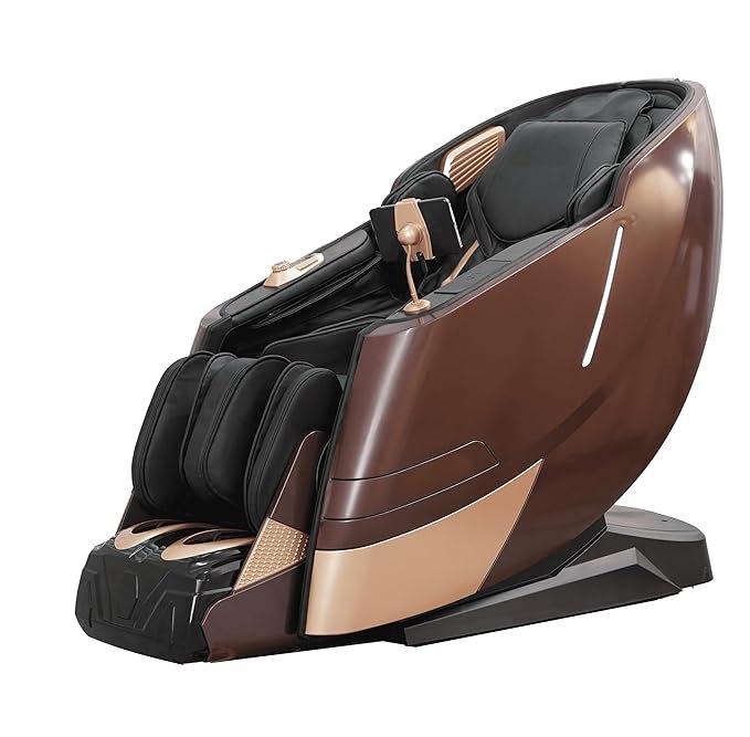 WellMore Massage Chair with Dual Wireless Charging, 7 Inch Screen, Rolling Massage, Leg Airbags, Kneading Function, Full Body Electric Recliner for Home alternate