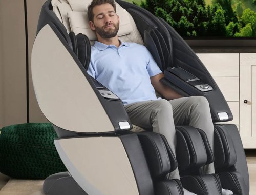 Body Relax Machine For Home Full Body Massager (Brown)