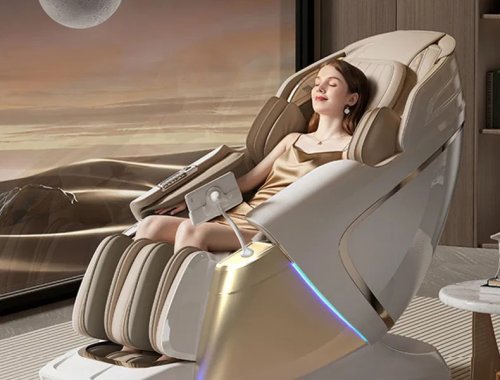 Body Relax Machine For Home Full Body Massager (Brown) alternate